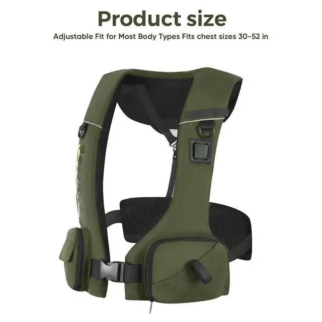 Alt view image 2 of 7 - Adjustable Lightweight Breathable Water Safety Life Jacket | Classic Unisex Design | Multi-Functional Dual Storage Pockets | Suitable for Various Water Activities