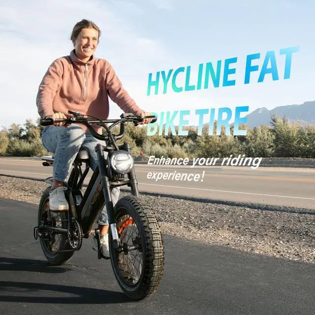 Alt view image 6 of 7 - Ebike Replacement Fat Tire: 20x4.0/26x4.0 Inch Heavy Duty Folding Electric Fat Tires, All-Terrain High-Density Bicycle Tires for Street or Trail Riding