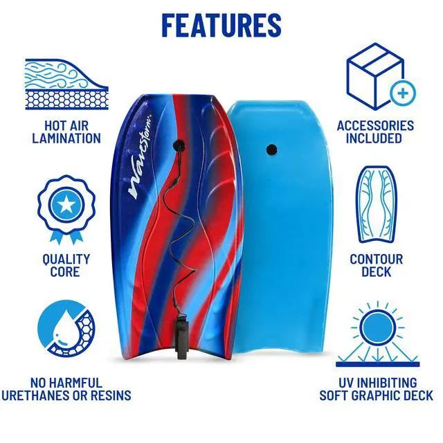 Alt view image 5 of 7 - Foam Bodyboard 40"