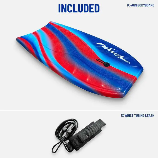 Alt view image 7 of 7 - Foam Bodyboard 40"