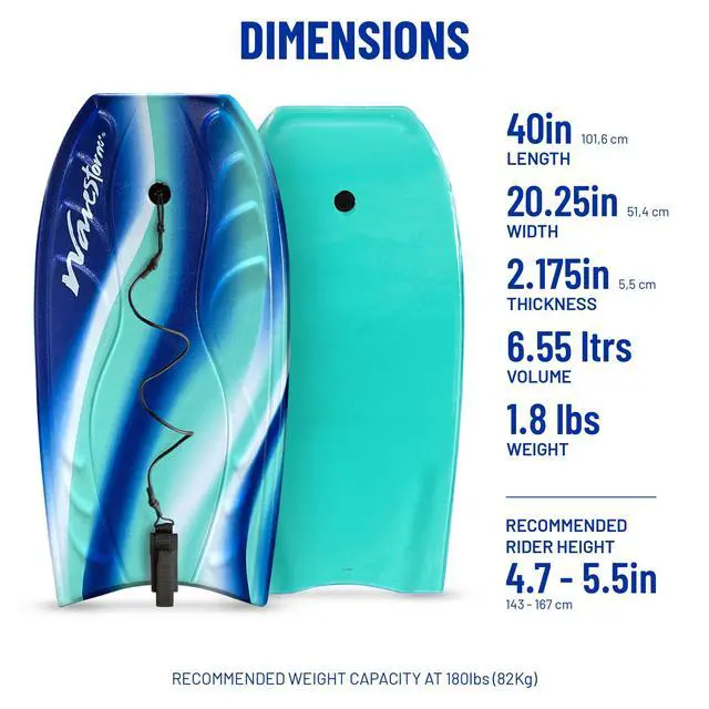 Alt view image 4 of 7 - Foam Bodyboard 40"