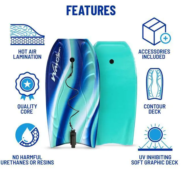 Alt view image 5 of 7 - Foam Bodyboard 40"