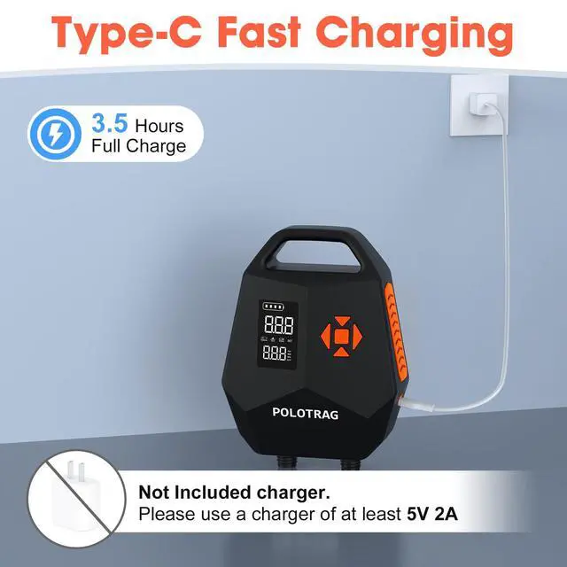 Alt view image 7 of 7 - Electric Paddle Board Pump Rechargeable, 20PSI SUP Pump 12000mAh Paddleboard Pump with Inflation & Deflation, Auto-Off, Portable Air Pump for Inflatables, Kayak and Air Mattress
