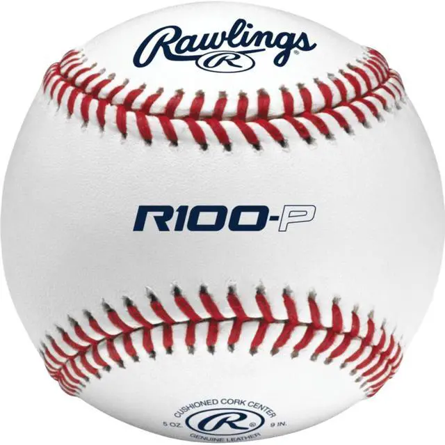 Main image of Practice Baseballs | R100-P or FSR100-P Baseballs | Collegiate, High School & Youth | Flat or Raised Seam Options