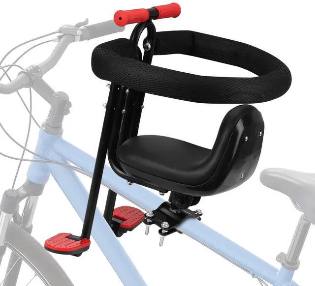 Main image of Kid's Bike seat Front Child Carrier Bike Chair for Bicycle Kids seat for Children 2~4 Years,Weight 55 lbs