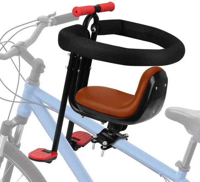 Main image of Kid's Bike seat Front Child Carrier Bike Chair for Bicycle Kids seat for Children 2~4 Years,Weight 55 lbs