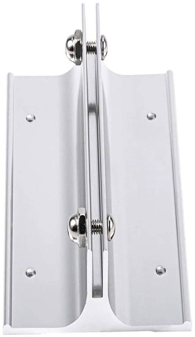 Alt view image 3 of 3 - Aluminum Corridor Sign Holder, 10 Pack Direct Sign Mount Bracket, Design for Restroom, Conference Room Classic Silver Signs - 8" Length, 1/8" Substrate - Easy to Install