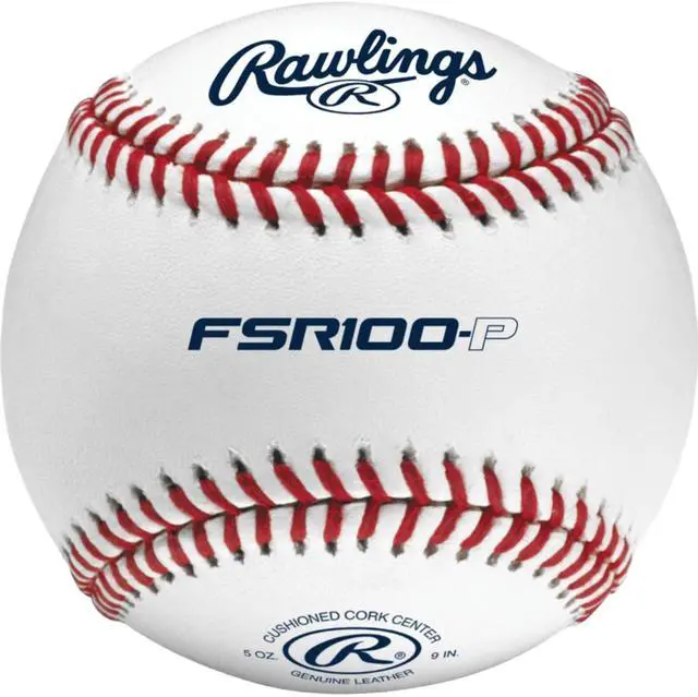 Main image of Practice Baseballs | R100-P or FSR100-P Baseballs | Collegiate, High School & Youth | Flat or Raised Seam Options