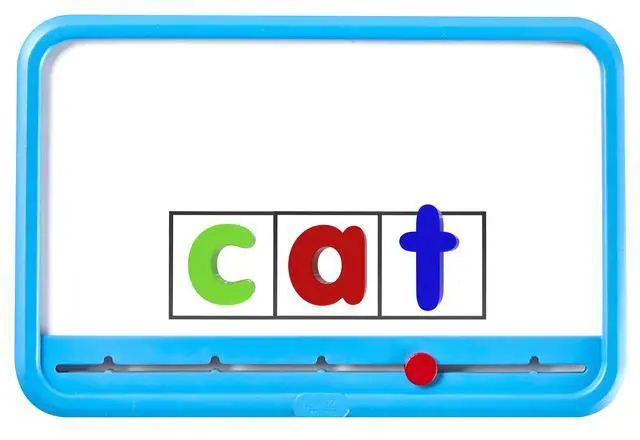 Alt view image 6 of 7 - Elkonin Boxes Magnetic Dry Erase Boards Set, Phonemic Awareness, Speech Therapy Materials, Letter Sounds for Kindergarten Phonics, Science of Reading Manipulatives (Set of 8), White