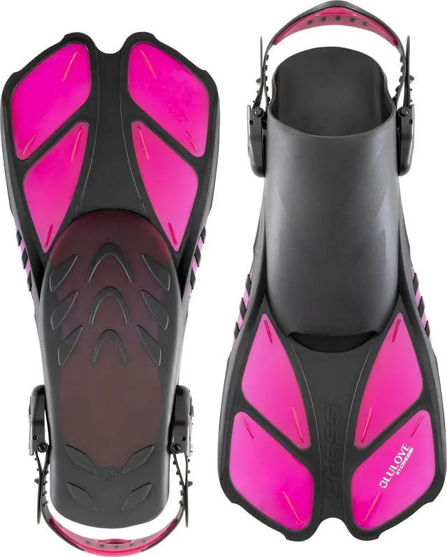 Alt view image 3 of 7 - Adult Snorkel Set (Mask, Dry Snorkel, Adjustable Fins) - Light for Travel - Ocean Set: Designed in Italy