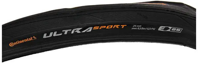 Alt view image 3 of 4 - Ultra Sport III - Black - Road Bike Tire | Versatile Road Tire with Modern Tread Design - E25 Ebike Rated - PureGrip, 2 Pack