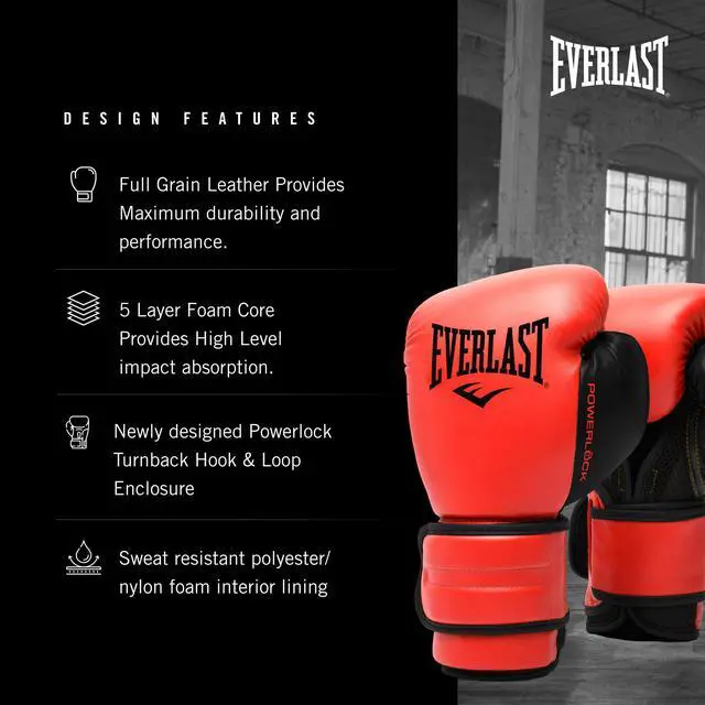 Alt view image 3 of 7 - Powerlock 2 Hook & Loop Boxing Gloves | Fight Training Gloves | Hook and Loop with Durable Hand & Wrist Support | Heavy Bag & Fitness Training