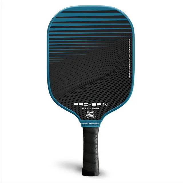 Alt view image 7 of 7 - Carbon Fiber Pickleball Paddles Set of 2 | Lightweight Pickleball Set with Indoor/Outdoor Balls and Bag Durable Pickle Ball Paddle Gift for Men, Women & Families