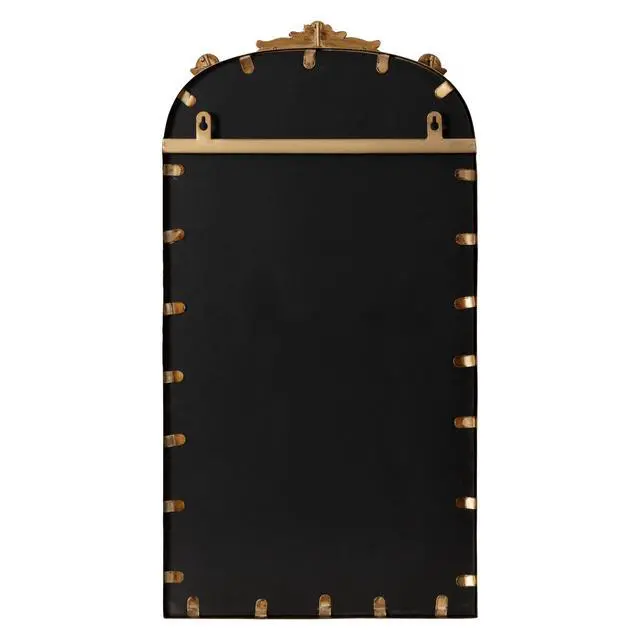 Alt view image 7 of 7 - Arendahl Decorative Vintage Arch Chalkboard; 13 x 25; Gold; Framed Arched Ornate Magnetic Chalkboard for Unique Display; Decoration; and Organization