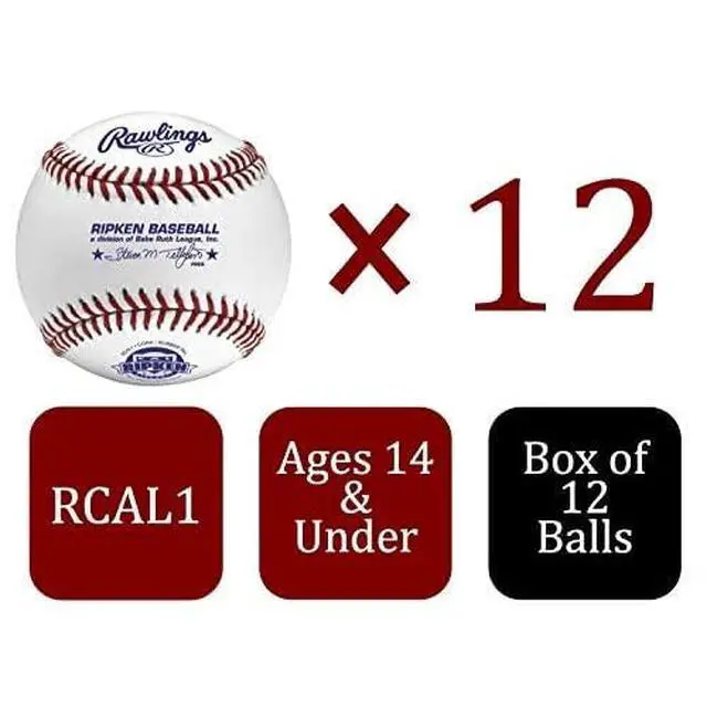 Alt view image 2 of 7 - Cal Ripken Baseballs | Competition Grade | RCAL1 | Youth/14U | Multiple Count Options