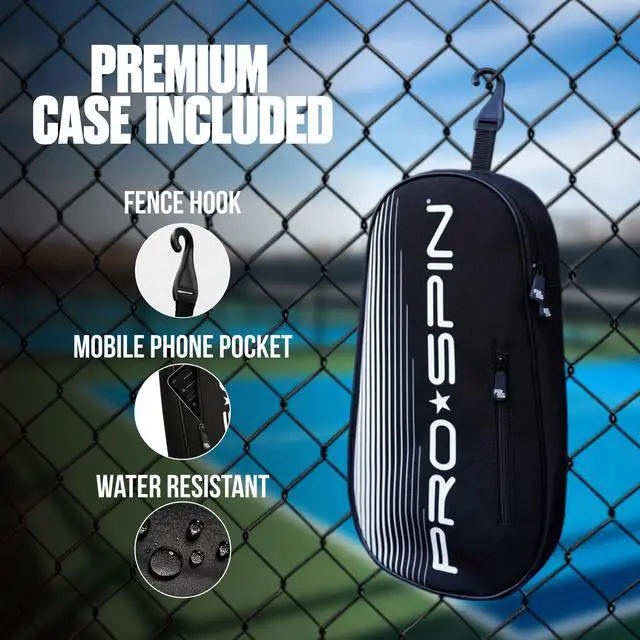 Alt view image 6 of 7 - Carbon Fiber Pickleball Paddles Set of 2 | Lightweight Pickleball Set with Indoor/Outdoor Balls and Bag Durable Pickle Ball Paddle Gift for Men, Women & Families