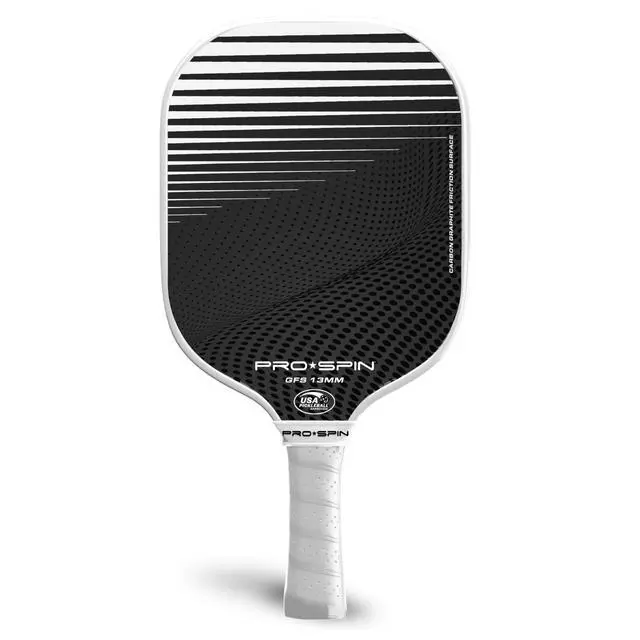 Alt view image 7 of 7 - Carbon Fiber Pickleball Paddles Set of 2 | Lightweight Pickleball Set with Indoor/Outdoor Balls and Bag Durable Pickle Ball Paddle Gift for Men, Women & Families