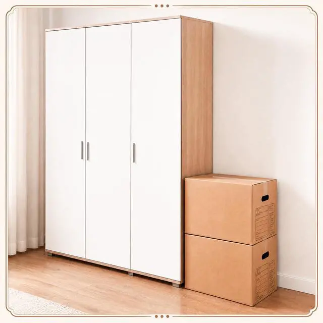 Alt view image 5 of 7 - Kitchen Moving Boxes with Handle Hole Kit, 24 x 12 x 12 Inch, Included Glassware Moving Divider Kits Foam Pouches Cup and Plate Box Tape Rolls for Kitchen Packing Transportation