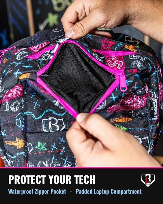Alt view image 6 of 6 - Chalkboard Backpack