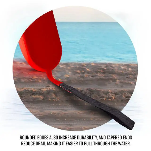 Alt view image 4 of 7 - Lifeguard Rescue Tube for Home and Commercial Use - Ideal for Lifeguard and Personal Pool - Includes Matching Whistle