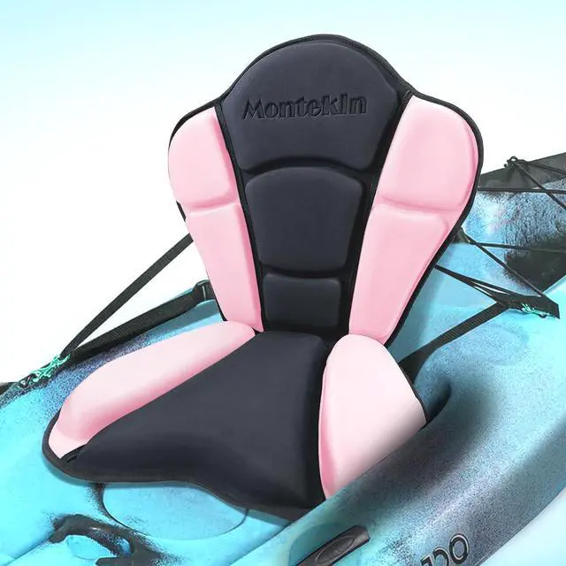Main image of Thickened Kayak Seat with Back Support, Sit On Top Cushioned Canoe Backrest Molded Foam Seat for SUP Paddle Board Fishing Boat Long Trip