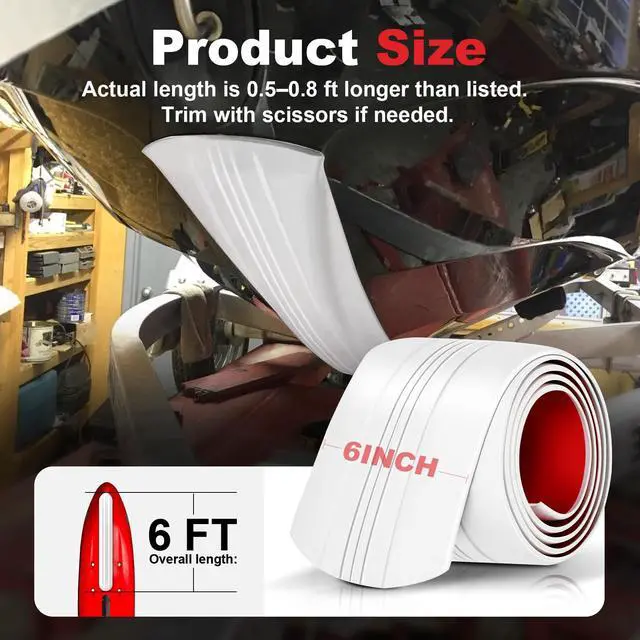 Alt view image 6 of 7 - Keel Guard for Fiberglass Boats Self-Adhesive Fiberglass & Aluminum Keel Protector, Easy Installation, Strong Adhesion, Corrosion Resistant, Protects Against Rocks & Boat Ramps
