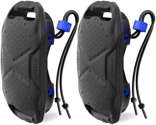 Main image of Boat Fenders Boat Bumpers for Docking, Easy to Install EVA Fenders with Quick-Lock Rope & Strap for Pontoons, Bass, Yachts, Jet Ski and Fishing Boats(Black, 2 Pack)