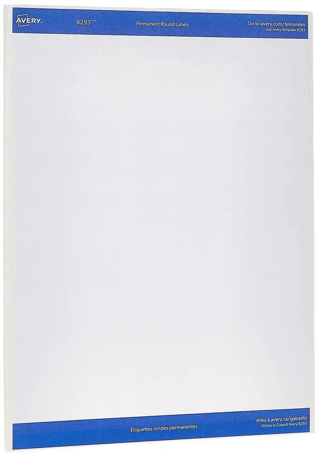 Alt view image 3 of 7 - Round Labels, White, 1-1/2" | Sure Feed Technology | Permanent Adhesive | 400 Labels, Pack of 5