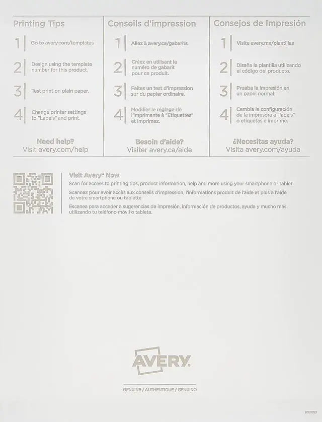 Alt view image 4 of 7 - Round Labels, White, 1-1/2" | Sure Feed Technology | Permanent Adhesive | 400 Labels, Pack of 5