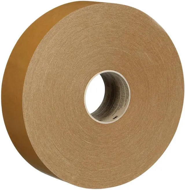 Main image of Scotch Performance Paper Box Sealing Tape 570, Brown, 2.8" x 547 yd (72 mm x 500 m), 1 Roll, Recycle-Compatible, Great for Packaging, Shipping, and Moving