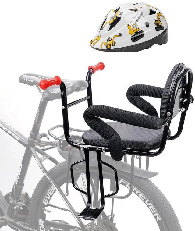 Main image of 2026 Rear Child Bike Seat,Kids Seat for Adult Bike, Toddlers Rear Mount Bike seat Design for Children Aged 2 to 8 Years Old, Rear Frame Mounted Baby Bike Seats Kids Safety Upgrade