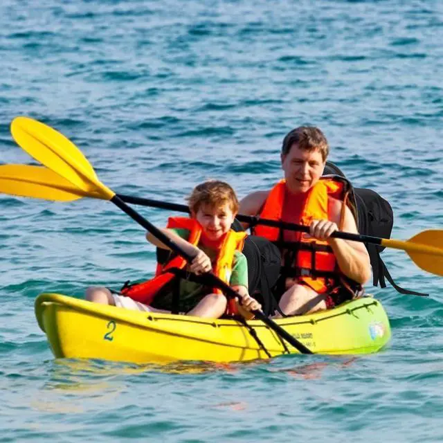 Alt view image 3 of 7 - Kayak Seat Deluxe Padded Back Canoe Seat with Back Support SUP Paddle Board Seats Fishing Seat for Universal Sit with Detachable Storage Bag and 4 Adjustable Straps