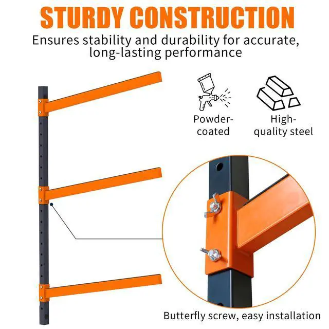 Alt view image 5 of 6 - Kayak Storage Rack, Wall Mount Kayak Racks for Indoor Outdoor Storage, Heavy Duty Adjustable Kayak Rack for Garage, Spacesaver