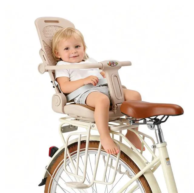 Main image of Kid's Bike seat Rear Child Carrier Bike Chair for Bicycle Kids seat for Children 2~4 Years,Weight 55 lbs