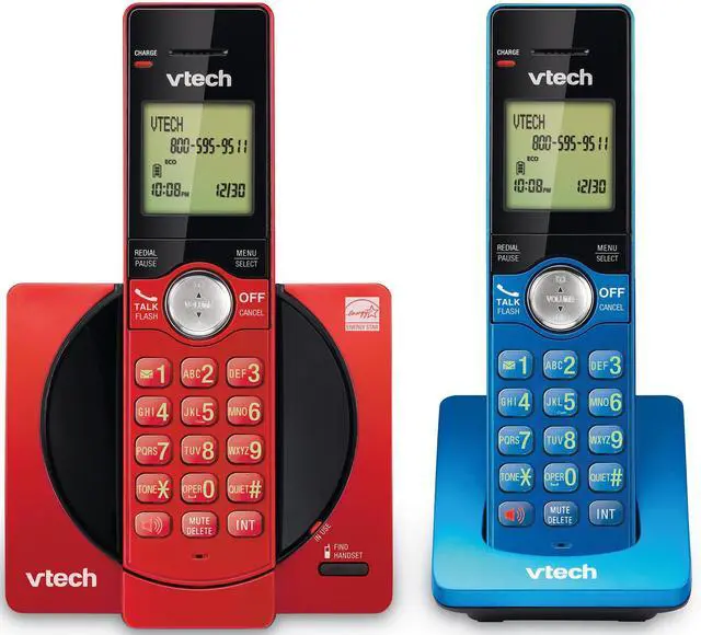 Main image of CS6919-2R Cordless Phone System, 2 Handset Landline Phones | Caller ID/Call Waiting, Full Duplex Speakerphone, Illuminated Keypad, ECO Mode, Wall Mountable