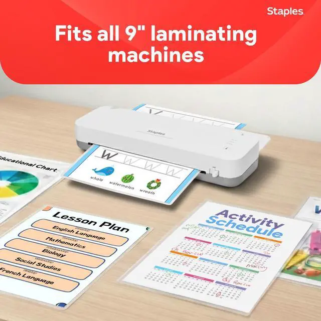 Alt view image 5 of 7 - 2425553 5 mil Thermal Laminating Pouches Letter 300 Pack