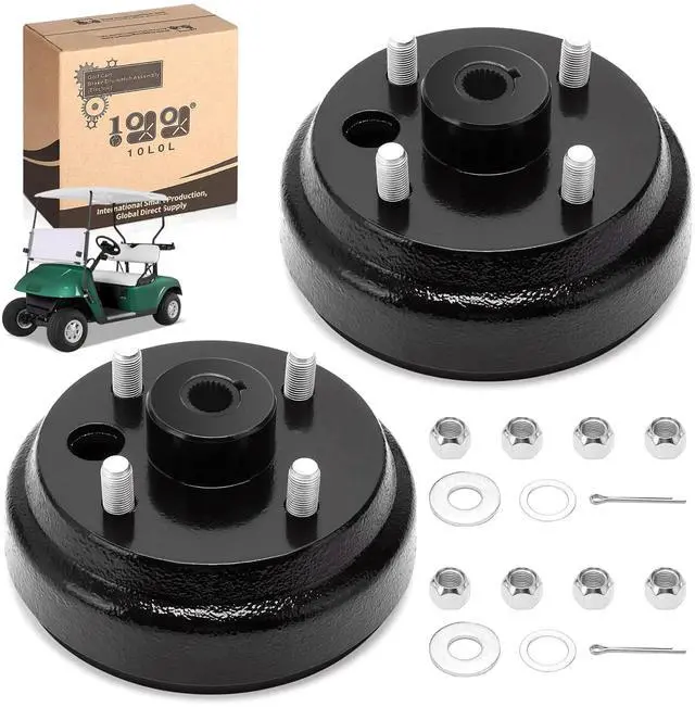 Main image of Golf Cart Brake Drum/Hub Assembly (Electric) for EZGO TXT Replaces OEM# 19186G1P