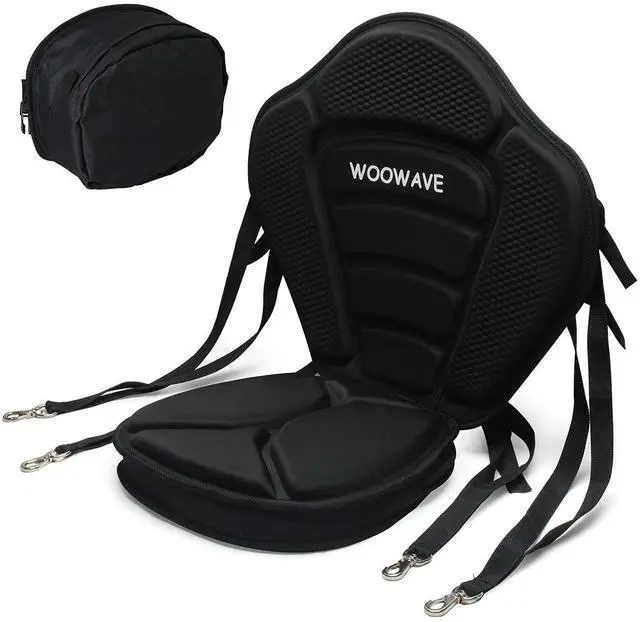 Main image of Kayak Seat Padded Deluxe Paddleboard Seats Adjustable Boat Seat Cushioned Fishing Seat High Back Comfortable Backrest Support for Universal Sit