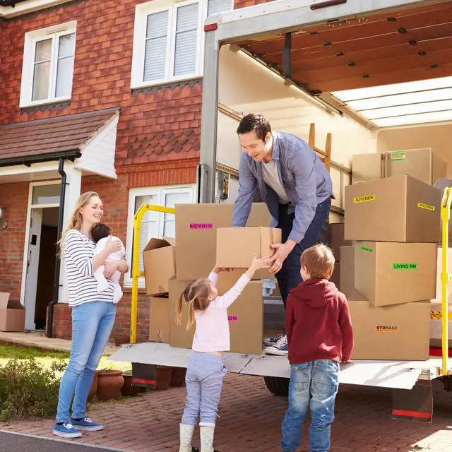 Alt view image 5 of 6 - Bigger Boxes Smart Moving Kit #1, 1 to 2 Bedroom | Medium & Large Boxes, 60 Moving Labels, Packing Paper & Packing Tape, Apartment Moving Kit