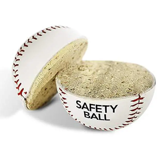 Alt view image 2 of 3 - Soft Cushioned Safety Baseballs, 2 Pack