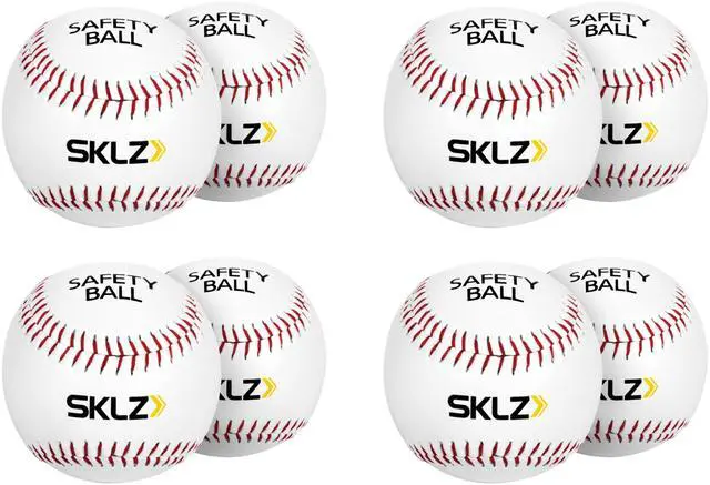 Main image of Soft Cushioned Safety Baseballs, 2 Pack