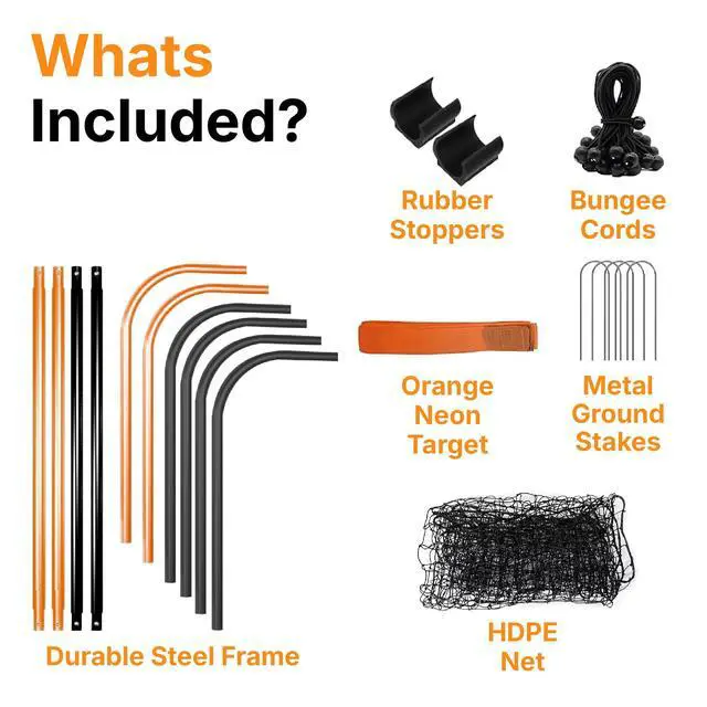 Alt view image 6 of 6 - Adjustable Volleyball Rebounder | 7x4 ft Solo Practice Rebounder Net | 5X Adjustable Angle, Durable Weather-Resistant Frame, Folds Flat | Volleyball Training Rebounder Net