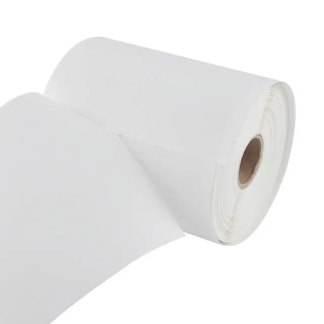 Alt view image 3 of 6 - 4000 Count 4" x 6" Direct Blank Thermal Shipping Labels with 250 Labels/Roll - Compatible with Zebra 2844 ZP-450 ZP-500 ZP-505 (16 Rolls)
