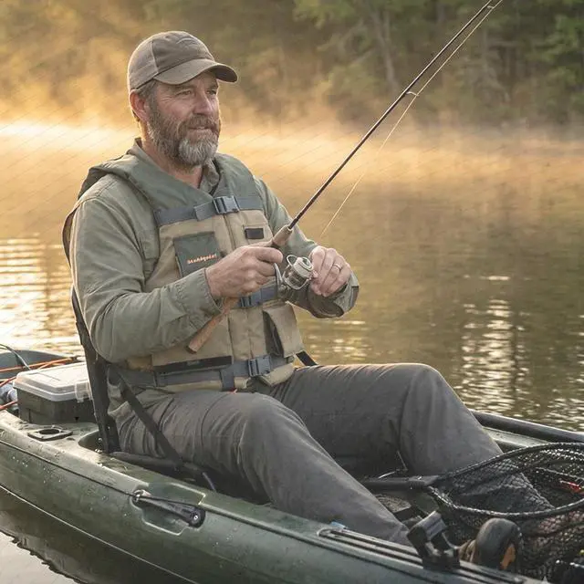 Alt view image 5 of 7 - Fisherman Lifejacket (PFD)