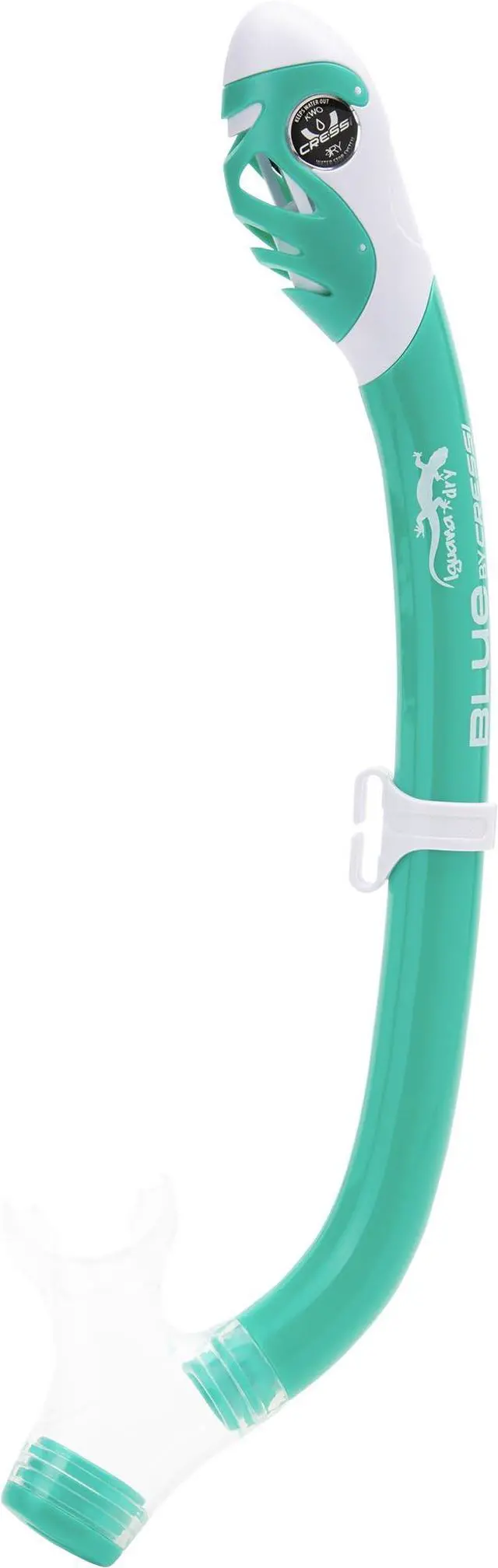 Alt view image 3 of 4 - Kids Snorkeling Set- Short Adjustable Fins, Silicone Mask, and Dry Snorkel- Tinetto Rocks Dry Set- Designed in Italy