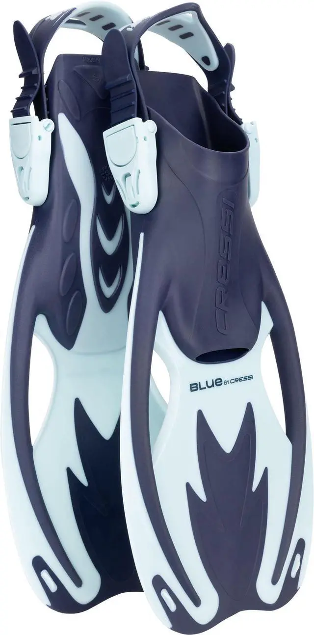 Alt view image 3 of 4 - Kids Snorkeling Set- Short Adjustable Fins, Silicone Mask, and Dry Snorkel- Tinetto Rocks Dry Set- Designed in Italy