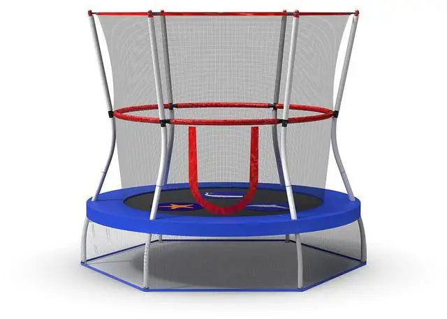 Main image of Mini Trampoline with Enclosure Net