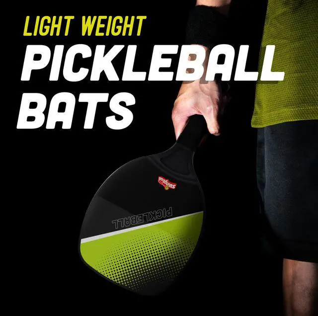Alt view image 5 of 7 - Pickleball Paddles Tether Tennis Game Set - Portable All-Surface Base, Durable, Easy Assembly, Indoor & Outdoor Games, Backyard Games for Kids, Active Play for Kids and Families, Ages 6+