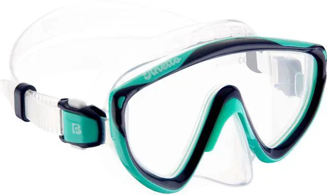 Alt view image 2 of 7 - Kids Snorkeling Set- Short Adjustable Fins, Silicone Mask, and Dry Snorkel- Tinetto Rocks Dry Set- Designed in Italy