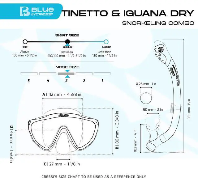Alt view image 4 of 7 - Kids Snorkeling Set- Short Adjustable Fins, Silicone Mask, and Dry Snorkel- Tinetto Rocks Dry Set- Designed in Italy